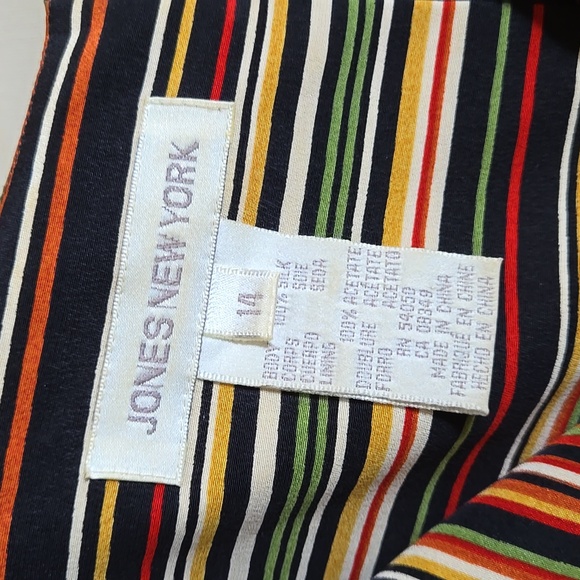 Jones New York Silk Sheath Dress 14 EUC - Picture 2 of 10